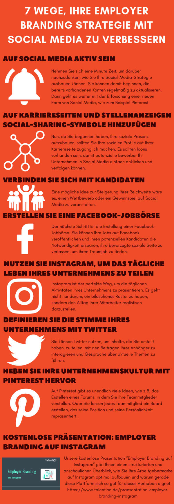 7 Wege, Ihre Employer Branding Strategie mit Social Media zu verbessern