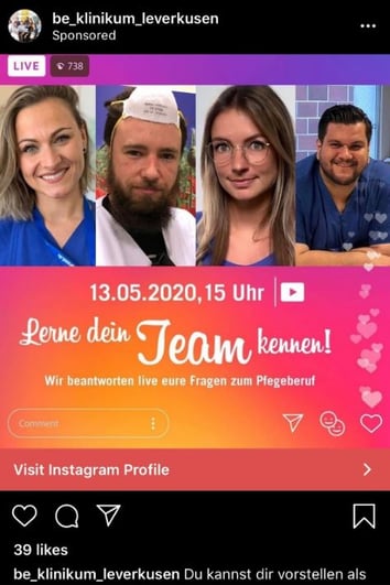 Be Klinikum Leverkusen auf Instagram