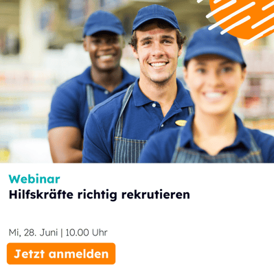 Hilfskräfte richtig rekrutieren