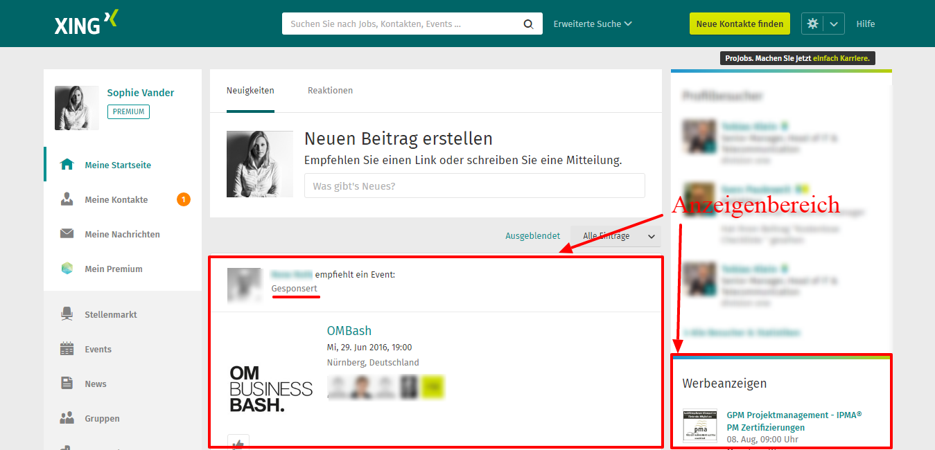 Xing Aktiv Auf Jobsuche Deaktivieren XING Anzeigen im Recruiting: Schritt-für-Schritt Anleitung