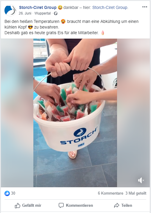 Storch Ciret Employer Branding Facebook