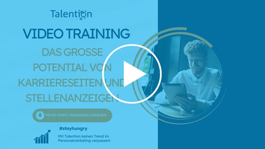 Video Training Karriereseite