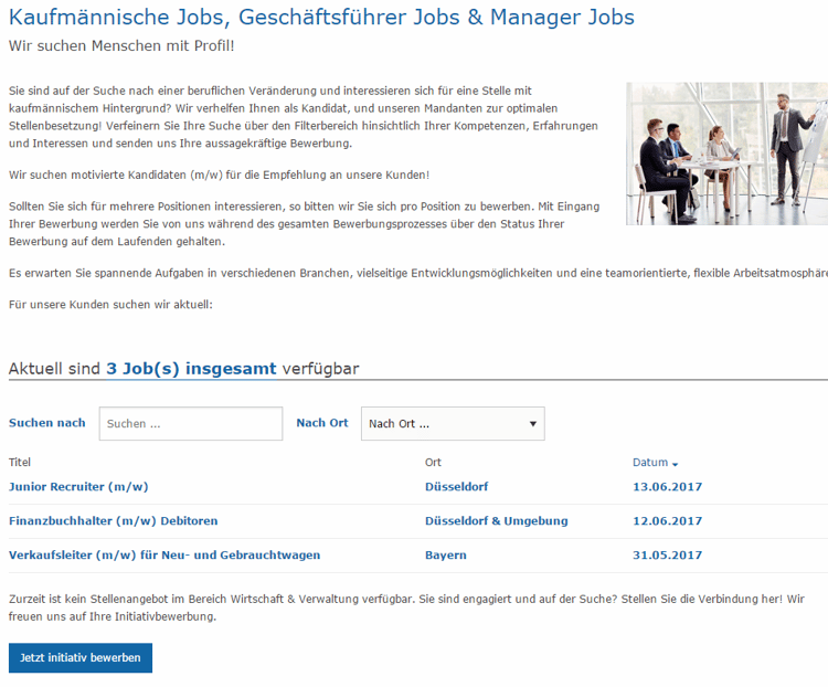 4 Beispiele für gelungene Jobportale conxisto GmbH 4 Beispiele für gelungene Jobportale conxisto GmbH