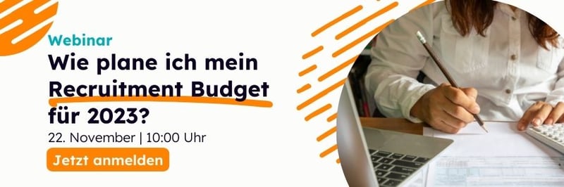 webinar Recruitment Budget 2023