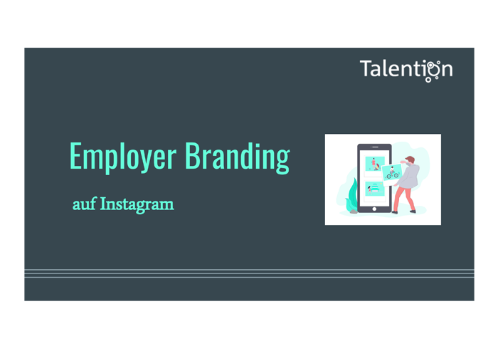 Präsentation Employer Branding auf Instagram